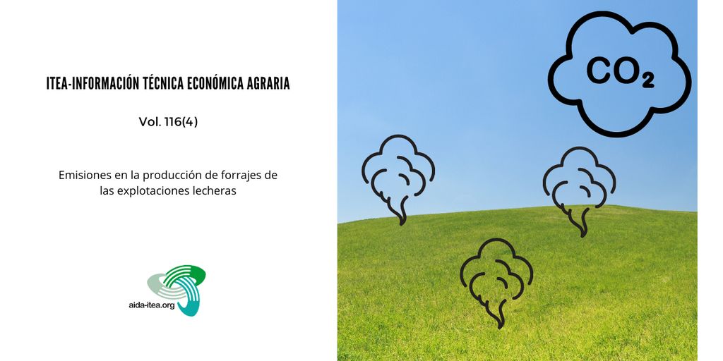 AIDA_ITEA's tweet photo. #ITEA Los objetivos del trabajo son estimar las emisiones en prod. de forrajes de explotaciones lecheras de Cantabria y su huella de carbono, considerando el uso indirecto de la tierra y secuestro de carbono de restos vegetales y purín. De G. Salcedo 

🔗 https://t.co/CzLFKJJpBn https://t.co/22YQXiJAaz