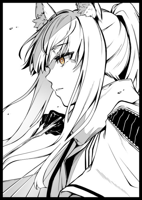 戦場でのペガサスアイとドクターが他のオペレーターに構ってるときのペガサスアイ 