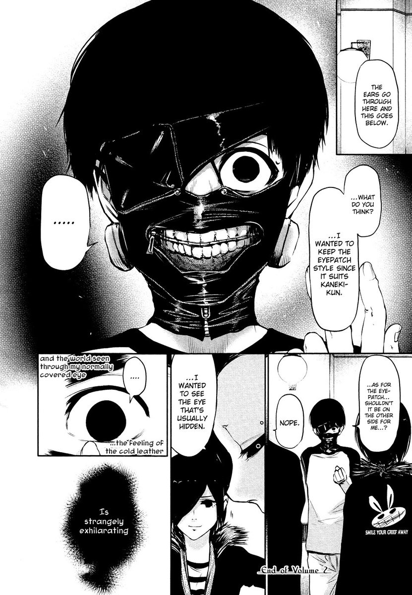 Kaneki got his mask 