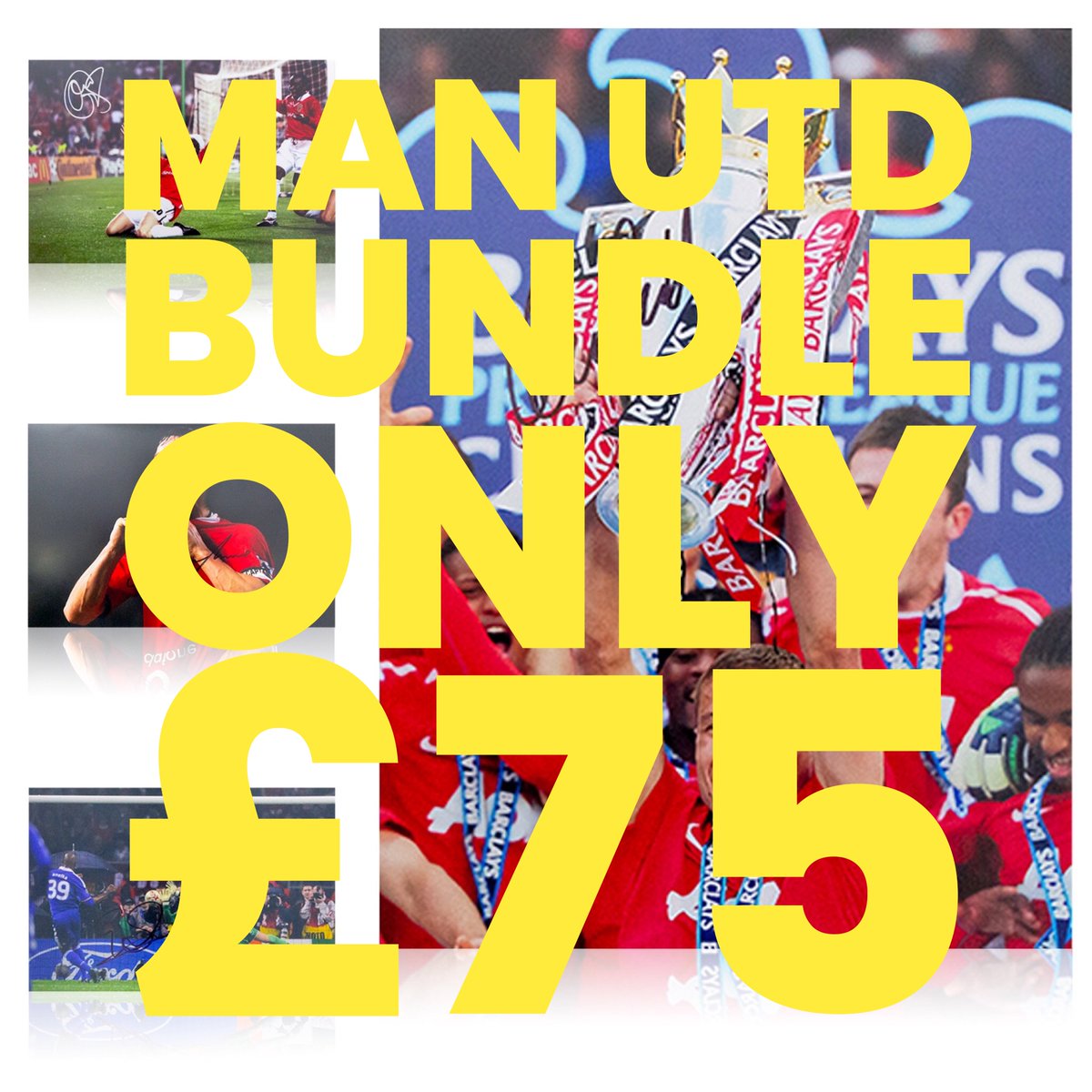 🔴 🅼🅰🅽 🆄🆃🅳 🅱🆄🅽🅳🅻🅴 🔴

<a href="/ManUtd/">Manchester United</a>
 fans - looking for last minute 🎄 inspiration? We have a great bundle offer - 4 signed prints for £75

Frame with picture Choose from <a href="/GNev2/">Gary Neville</a> <a href="/vdsar1970/">Edwin van der Sar</a> Vidic Ole... 

▶️ Buy now bit.ly/3akXKiQ 

#manutd #thereds #pmauctions