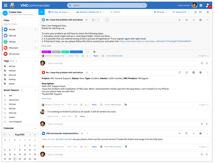 vncbiz's tweet photo. New features in #VNCcommander 1.0.0. The new update comes with a redefined top filter bar, a new #UI for creating/editing and preview tasks, an advanced left sidebar, an advanced search UI and so much more: https://t.co/YH3cbw1Xnn #VNCfeatures #VNCforTechies https://t.co/1u0CjgqjaE