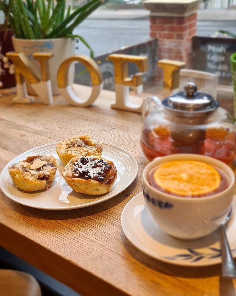 Have you tried one of our new mince pie range?

Choose from:

Original Maple &amp; Pecan
Salted Caramel Crumble
Black Cherry and Amaretto Crumble

ALL ARE DELICIOUSLY VEGAN 💚

Perhaps try it with our unique Gingerbread Orange Rooibos or delicious Hot Maple &amp; Apple tea.

#Gloucester
