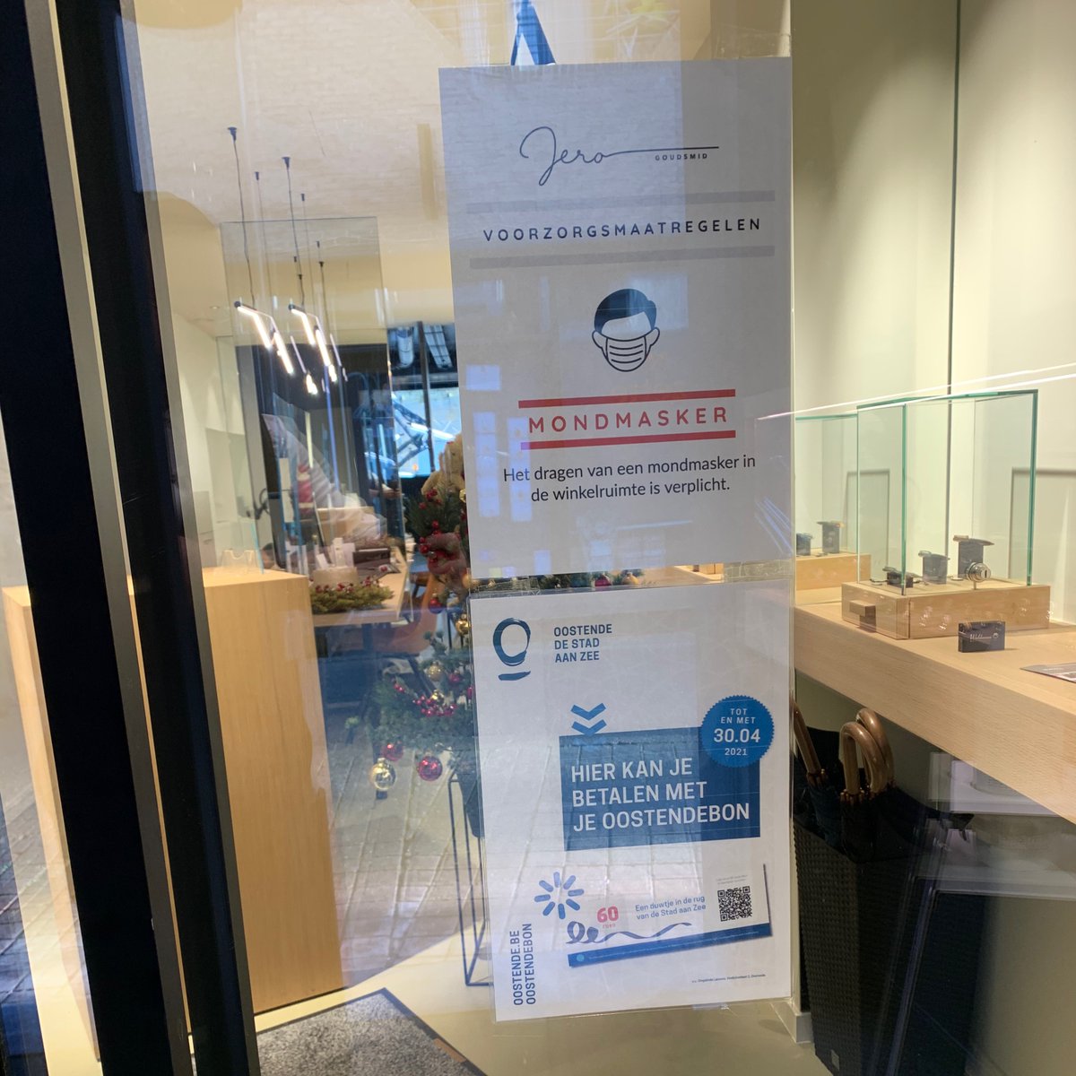 jero_design's tweet photo. Ook bij ons kan je terecht met je oostende bon. Dit nog tot 30/04/21. https://t.co/FuKpyMceWB