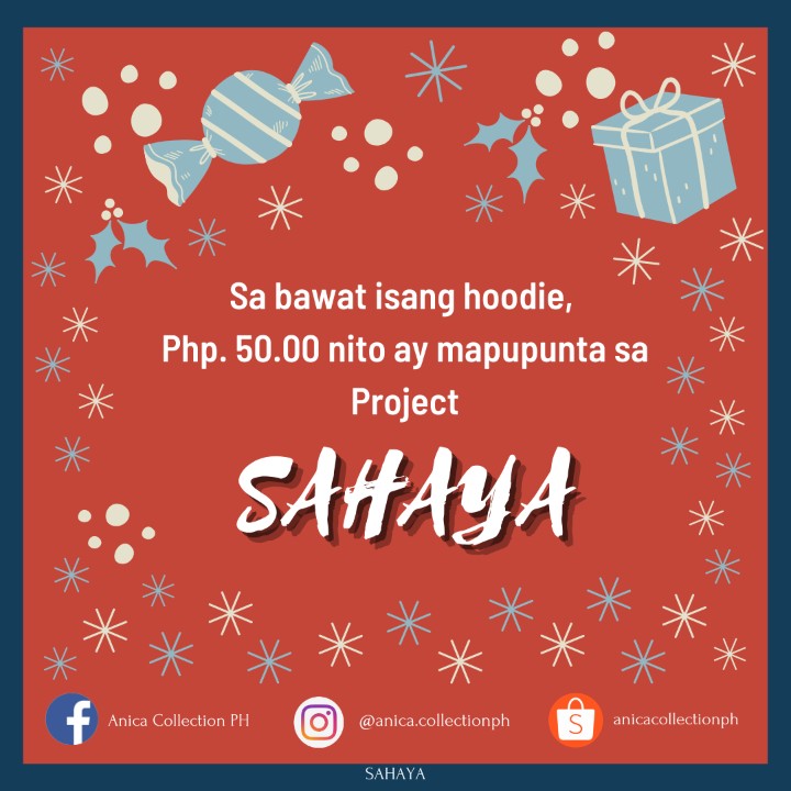 InteractPCSHS's tweet photo. bawat Php. 50 nito ay mapupunta sa Project SAHAYA.
Para sa karagdagang impormasyon, tignan ang mga publication materials
P.S.
Hoodies are all free size and can fit:
Small to XL body frame for women
Small to Large body frame for men
#InteractPCSHS
#RotaryOpensOpportunities https://t.co/6k4g9l8ajL