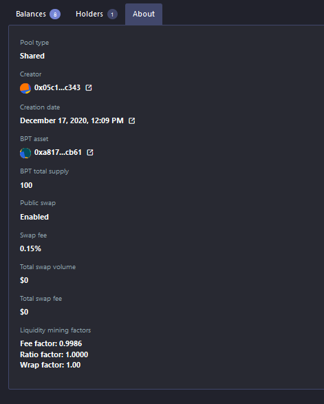 trentmc0's tweet photo. The world's first **data index fund**.

It has the 8 data assets with highest liquidity in Ocean Market. 

Each asset is an @oceanprotocol datatoken. Each gets 1/8 weight in a @BalancerLabs
 pool. 

Link to pool:
https://t.co/fhp8uzKj4O

Info per asset:
https://t.co/t1tOpHgMY9 https://t.co/iYUSxNnzoQ