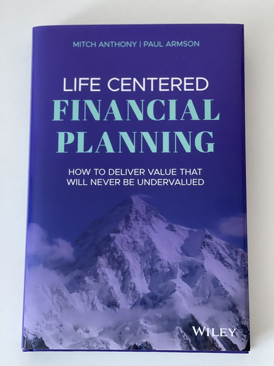 This arrived yesterday, the latest book from <a href="/TheMitchAnthony/">Mitch Anthony</a> &amp; <a href="/InspiredAdviser/">Paul Armson</a>. A must for any aspiring life centred financial planner.