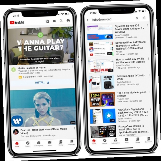 download youtube ios app / Twitter