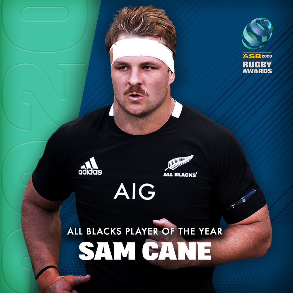 AllBlacks's tweet photo. 👏🏽Congrats Skip! Your All Blacks Player of the year is @SamCane7!

#ASBRugbyAwards https://t.co/RCB1UyEGqy