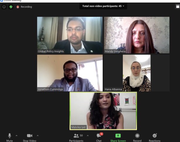 Day 17 of my inspirational advert is @arpitchtr  from @globalpolicyin and @uday_nagaraju from @AI_PolicyLabs it was great to join you on your panels this year alongside @crossesmegs @ShelleyZalis @AlbannaHana @nehadewan96 @nitendrar @natashabirnbaum @jnlcummings @MalvikaIyer