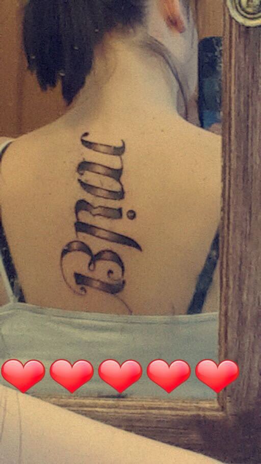 MissCle216's tweet photo. 4 years ago today I got my favorite tattoo I have 🥰🥰

Miley &amp; Broc❤️❤️

They are my world, mommy loves you https://t.co/0y8vJQw28f