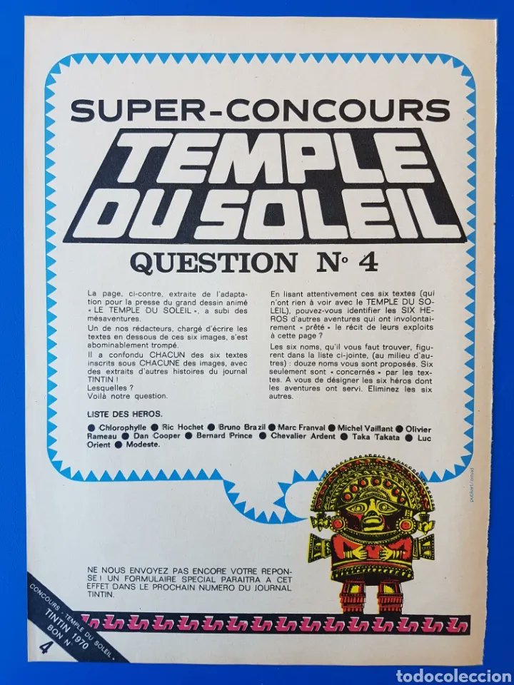 51 years of the premiere in France of 'Tintin et le Temple du Soleil'.Produced by  #RaymondLeblanc and  #Belvision Studios  https://www.todocoleccion.net/comics-juventud/gran-lote-articulos-publicidad-tintin-le-temple-du-soleil-templo-sol-belvision-pelicula~x141602137 vía  @todocoleccion 