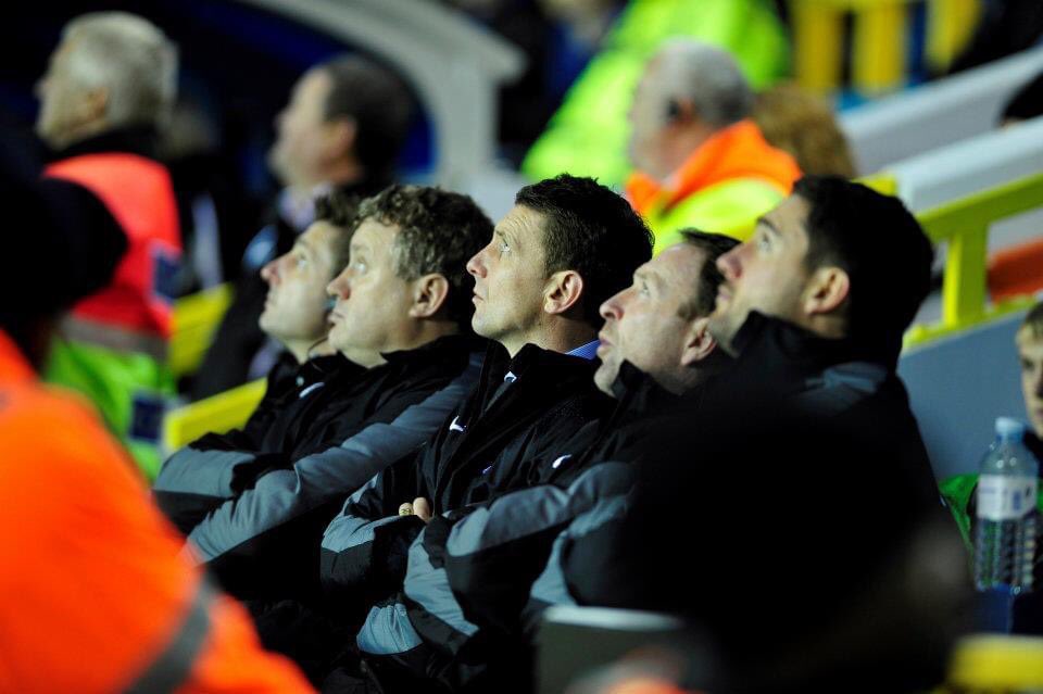 Not really sure what’s happening here  but look at that coaching team we had