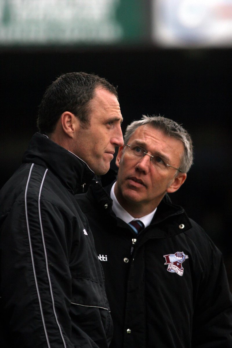 But the biggest thing I remember was the amazing times these two men gave us as fans.... @TheNigelAdkins and Andy Crosby are the best management team we’ve ever had!