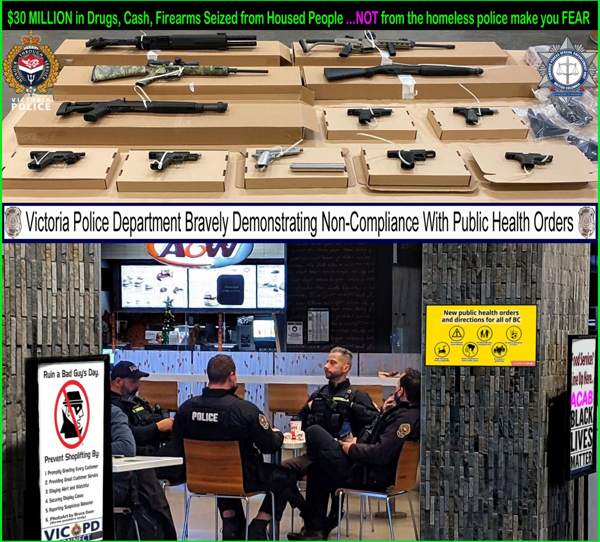 photowarrior's tweet photo. Contrary to #FearMongering #Criminalizing #Stigmatizing of unhoused* by #AdamHurling, @CityOfVictoria rookie #StevilAndrew & Chief #MismanageManak
*all suspects are HOUSED, not homeless
@self_govern4us @deardubow @canadian_safe @SarahPottsH @InsiteVan @SaferVic @OutreachSolid https://t.co/s0OedPP4nT