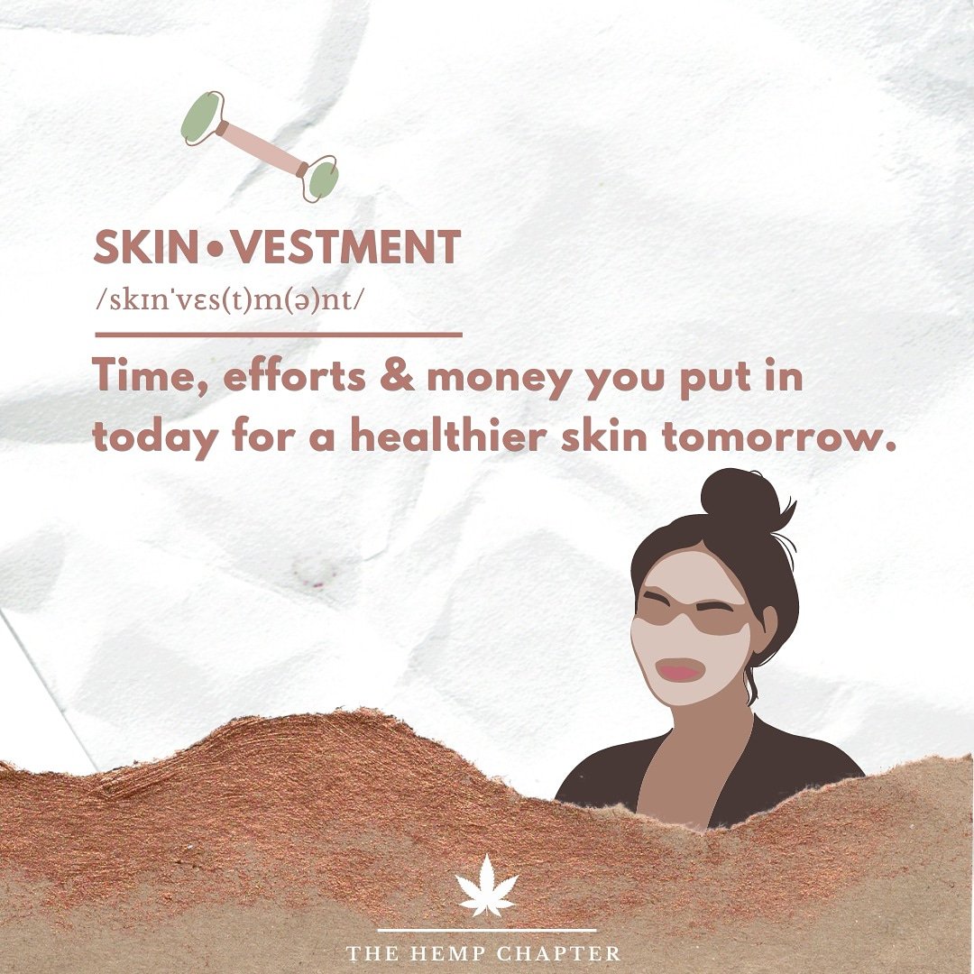 thehempchapter's tweet photo. The returns of your Skin-vestment today will reflect on your future self looking in the mirror. 😌

Invest in skincare that cares for your skin.. in the longer run. 🍁💧

#HempSeedOil #SkinVestment #CleanSkincare #beauty #HempIndia #Hemp https://t.co/ZHXPQYbPlf