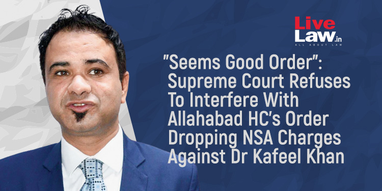 A #SupremeCourt Bench headed by Chief Justice Bobde on Thursday refused to interfere with #AllahabadHighCourt Order which quashed the detention of Dr.#KafeelKhan under the National Security Act (#NSA).
Read more: t.ly/0HQL