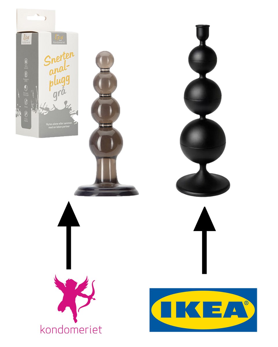 Fint å se at dere henter inspirasjon fra vår egen serie Mer Lyst, <a href="/IKEANorge/">IKEA Norge</a> 🤩 Vi har mange fine design på lur som vi kan dele! 

(Takk for tips @oda_alstad)