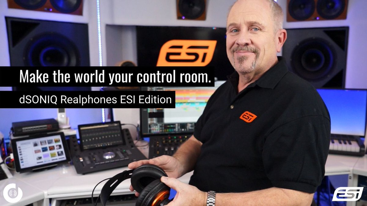 ESI_Audio's tweet photo. Get the true studio control room sound in your headphones. For free. Learn more: https://t.co/ZXYs5nx8de
#dsoniq #headphones #plugin https://t.co/JCLATW2ZoJ