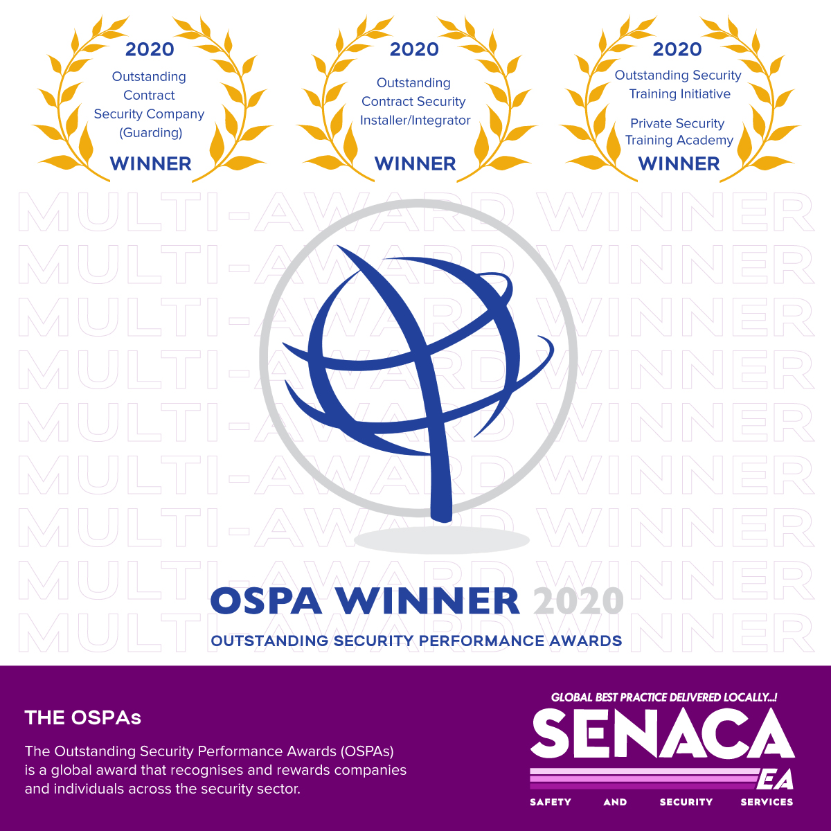 SenacaEa's tweet photo. Truly grateful for the recognition. Onwards and upwards we go!
#MultipleAwardWinner #OSPAs https://t.co/UQ9H4GGnTG