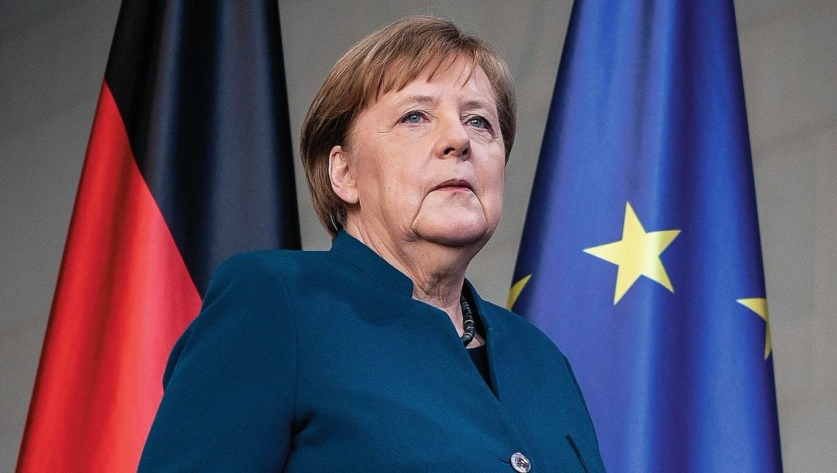 derspiegel's tweet image. Nie waren ihre Zustimmungswerte so hoch wie heute: Die Pandemie verschafft Angela Merkel ein unglaubliches Comeback. Dabei hatte sie ihre Autorität schon fast verloren. spiegel.de/politik/deutsc…