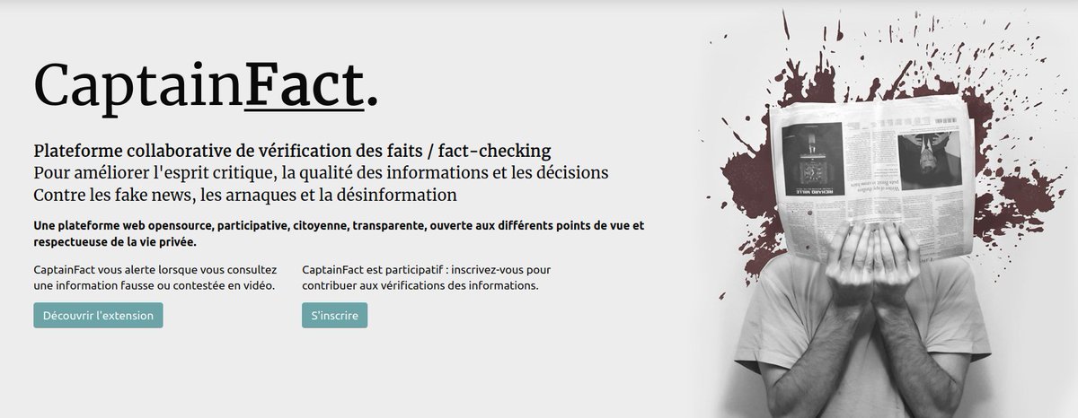 On avait entendu parler de <a href="/CaptainFact_io/">CaptainFact 🔎</a> , un service collaboratif de vérification des faits. Parce qu'on souhaitait en savoir plus sur leur service, on leur a proposé de répondre à quelques questions.
➡ framablog.org/2020/12/17/cap…