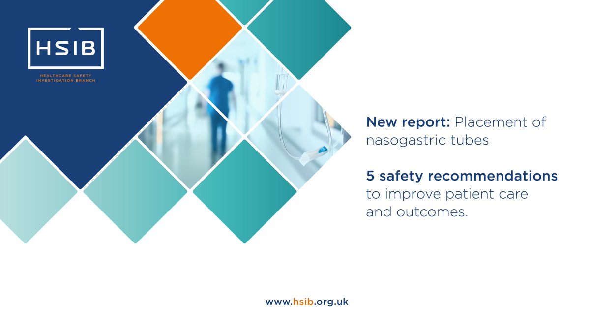 Health Services Safety Investigations Body (HSSIB) tweet media