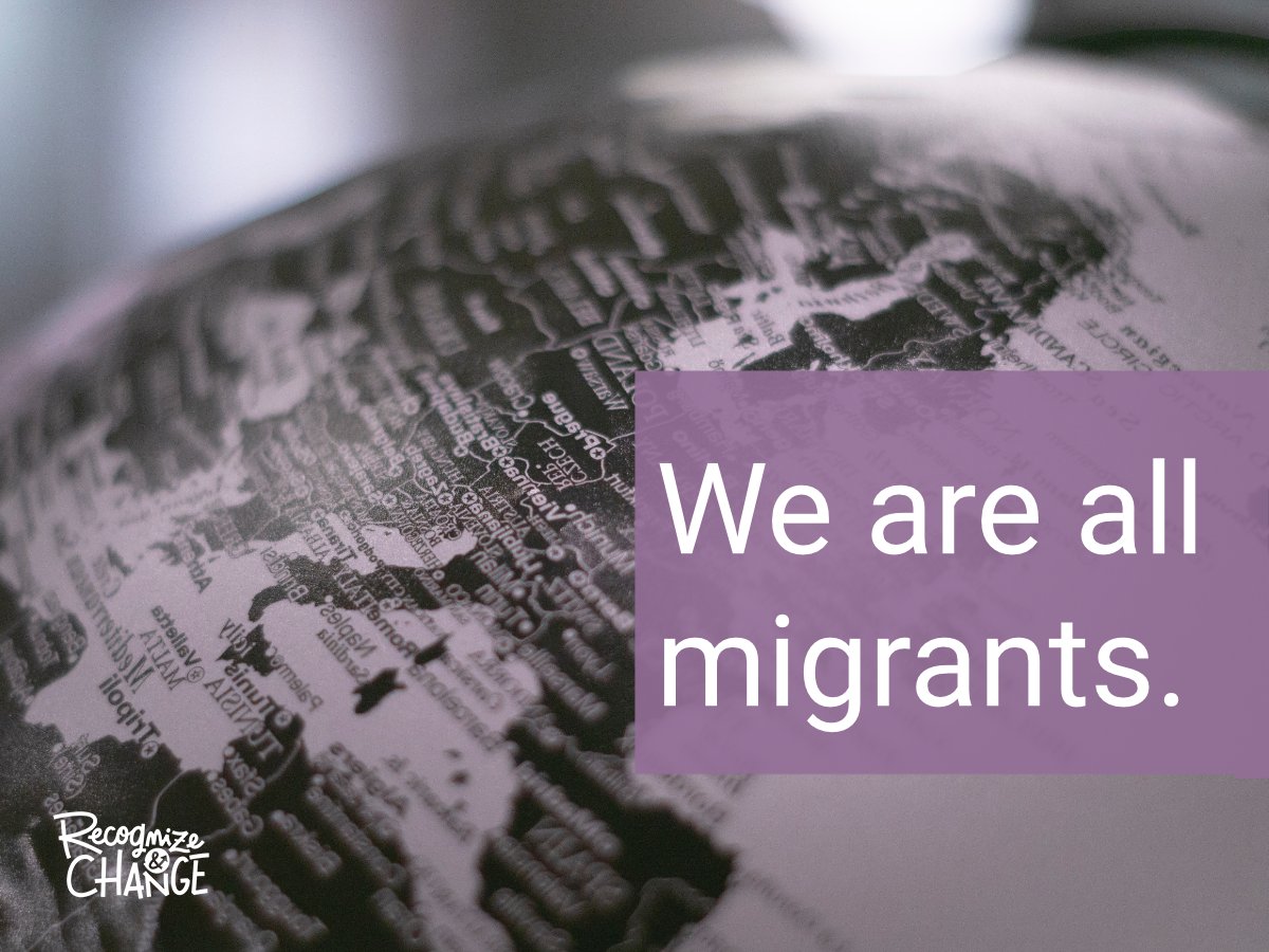 recandchanspain's tweet photo. 🇺🇳 Today we celebrate the UN International Migrants Day.
All of us is migrant, somehow.
That is why it is important to share respect and hospitality.
Act human, always.
#recandchange #acthuman @europeaid https://t.co/g2BoX0efyA