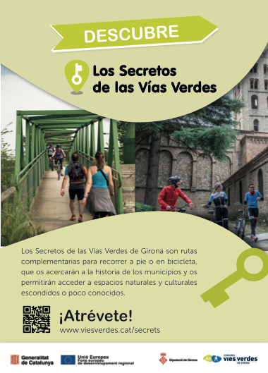 ecoviesgi's tweet photo. ¡Presentamos sección, reestrenamos proyecto: “Los secretos de las vías verdes de Girona”! Nuevo apartado web con rutas próximas a #víasverdesgi, para mejorar la interpretación del territorio y su patrimonio. 
#FEDER #PECTturisme #fonsUECat #DiputacioGirona
https://t.co/Qwmfi1wEDY https://t.co/89S61j0759