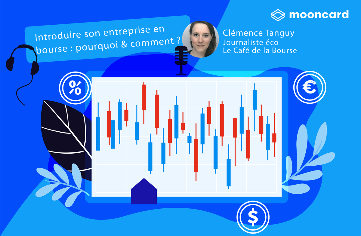 mooncard_co's tweet photo. COFFEE ON THE MOON🎙I Nouvel épisode ! 💥 

Comment et pourquoi introduire son entreprise en bourse ?

On décortique ce levier #crowdfunding vieux de plusieurs siècles avec Clémence Tanguy, journaliste pour le @cafedelabourse ! 

C'est ici : https://t.co/BdhpPbAL7d https://t.co/C0z2Ig3Qz3