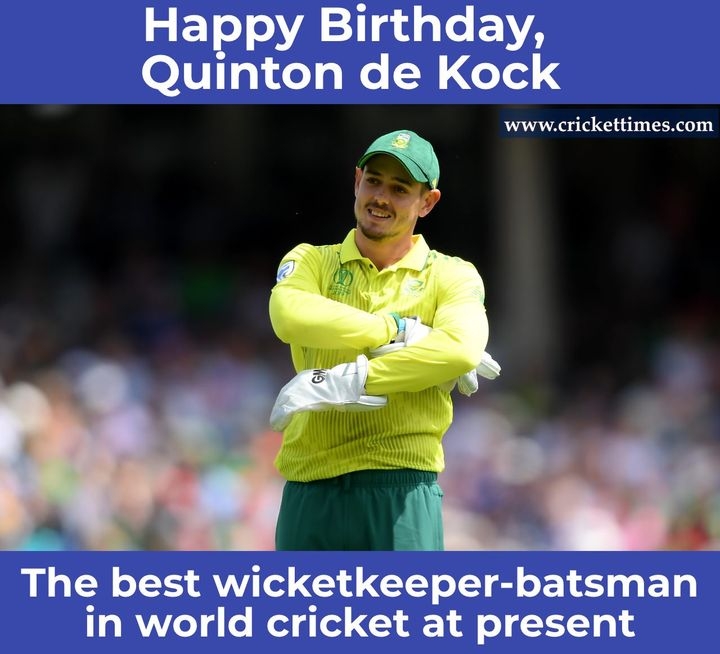 Happy Birthday, Quinton de Kock 