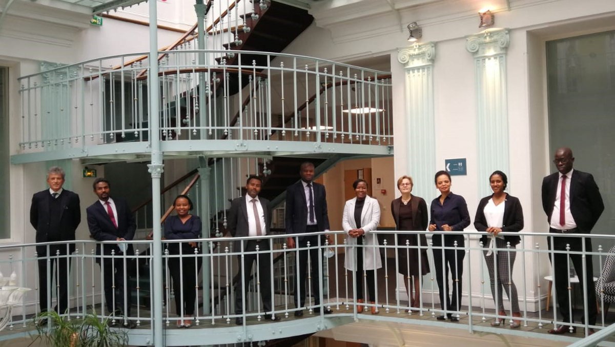 Meridiam's tweet photo. The inaugural cohort of the #Africa #Infrastructure #Fellowship Program (#AIFP) graduated, and will contribute to the development of larger projects for capacity building in #InfrastructureDevelopment @Meridiam @DGTresor @EcoledesPonts @gi_hub https://t.co/Gjb73JiCjh https://t.co/mXqYCCciiv