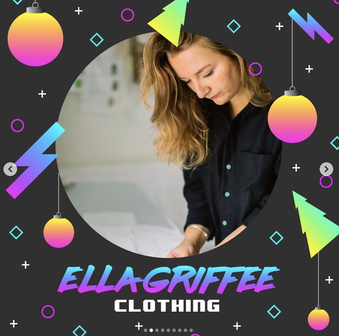 BDC_Studio's tweet photo. #WisdomWednesday Another day, another inspiring story. It’s Radvent day 16 and bobbing n’ weaving her way through the cluttered rails of an unethical fashion wasteland @ellagriffee_studio #weareblackdog #BDCRadvent  #cornwallbusiness #cornwallcreatives #sustainablefashion https://t.co/39MAwjfZlR