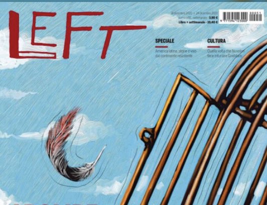 CassandraD_D's tweet photo. Correte in edicola a comprare @LeftAvvenimenti n51
Vi trovate articolo fondamentale della pres. d @CassandraD_D @PellettiBarbara X fare chiarezza su recente sentenza #brescia e #deliriodigelosia. Per #prevenzione vera serve incontro con #conoscenze medicopsichiatriche https://t.co/h7QbyEVp8e