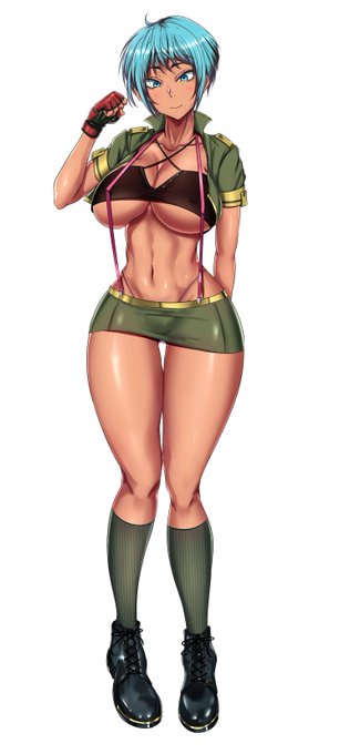 見張って頂いた方ありがとうございました!(スカートをデフォで脱がすか迷ってる 