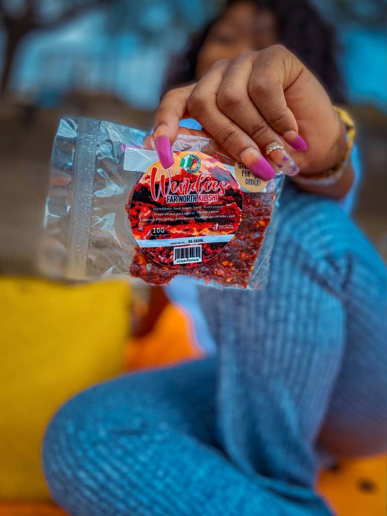 Watching Movies with Kilishi>>>>>Order your Kilishi from jumia courtesy of  @Wendeesfoods, first 500 orders gets a special package and you've a chance to a free resort trip after your review.Order  https://www.jumia.com.ng/catalog/?q=WendeesWhy you eat Kilishi, you get special package too. 