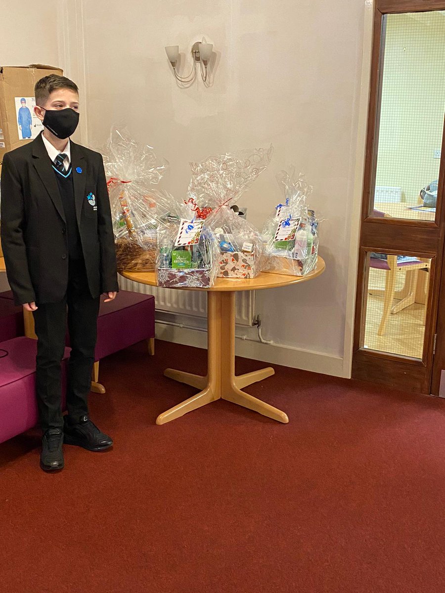 maehospice's tweet photo. Here we have some wonderful hampers donated by @AshGreen_School and the son of one of our fabulous Rapid Response Nurses. Thank you so much for these wonderful gifts and your support of #yourlocalhospice https://t.co/SriL96luzc