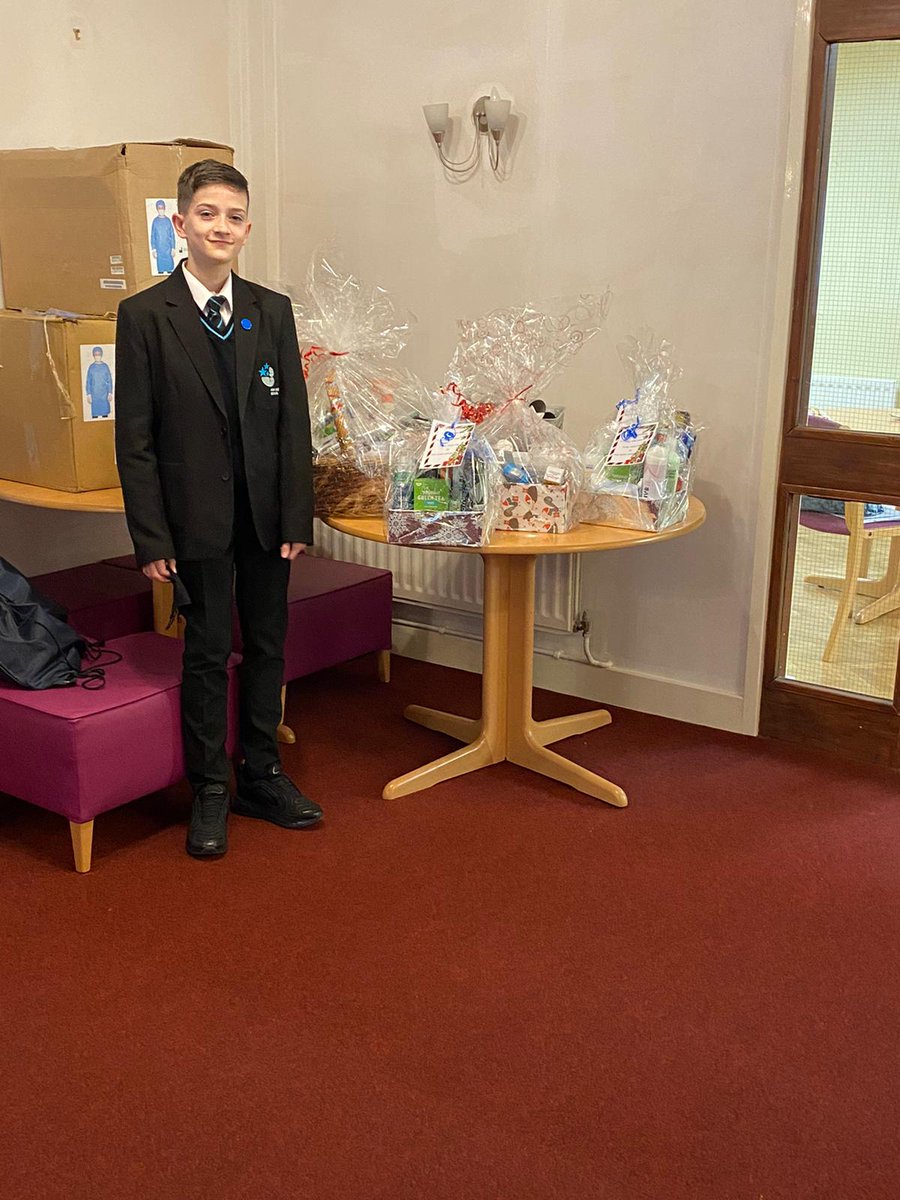 maehospice's tweet photo. Here we have some wonderful hampers donated by @AshGreen_School and the son of one of our fabulous Rapid Response Nurses. Thank you so much for these wonderful gifts and your support of #yourlocalhospice https://t.co/SriL96luzc