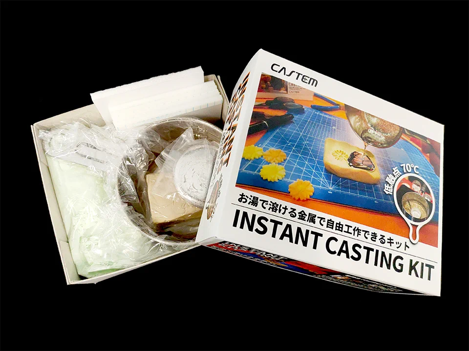 IRON_FACTORYさんの新しいキット「INSTANT CASTING KIT」がおもしろそう。