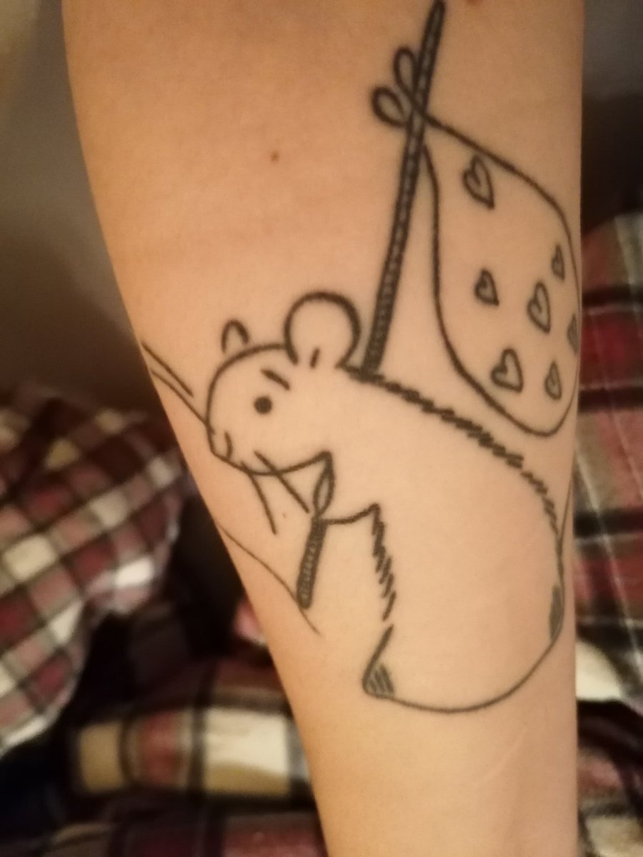 chiiscake's tweet image. Some of my rat tats.