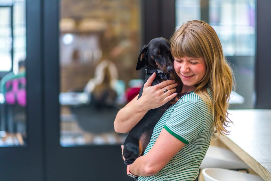 As we’ve spent so much time #workingfromhome with our #dogs, do you think there’ll be an increase in #dogfriendly offices and #coworking spaces? Here's some fun we had with #office dogs when we had a photoshoot with <a href="/vidsyhq/">Vidsy</a> last year.

#Workplace #OfficeDog #ThursdayThoughts