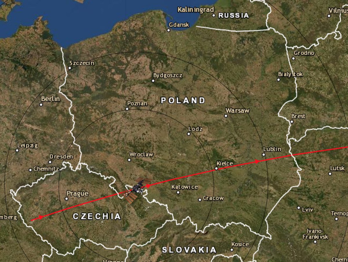 marekjuskiewicz's tweet photo. Ale gratka! Polska z kamery #ISS Space Station live z @iss_tracker_pl. Jeśli opóźnienie transmisji nie jest zbyt duże to powinno być zdjęcie gdzieś znad Kielc. #GoddDay from #Spacestation. A za parę minut... #Australia
@MeteoprognozaPL @MeteoGrodziec @Citybreaker_ @czarnecky_bart https://t.co/yRDmR5jgm8