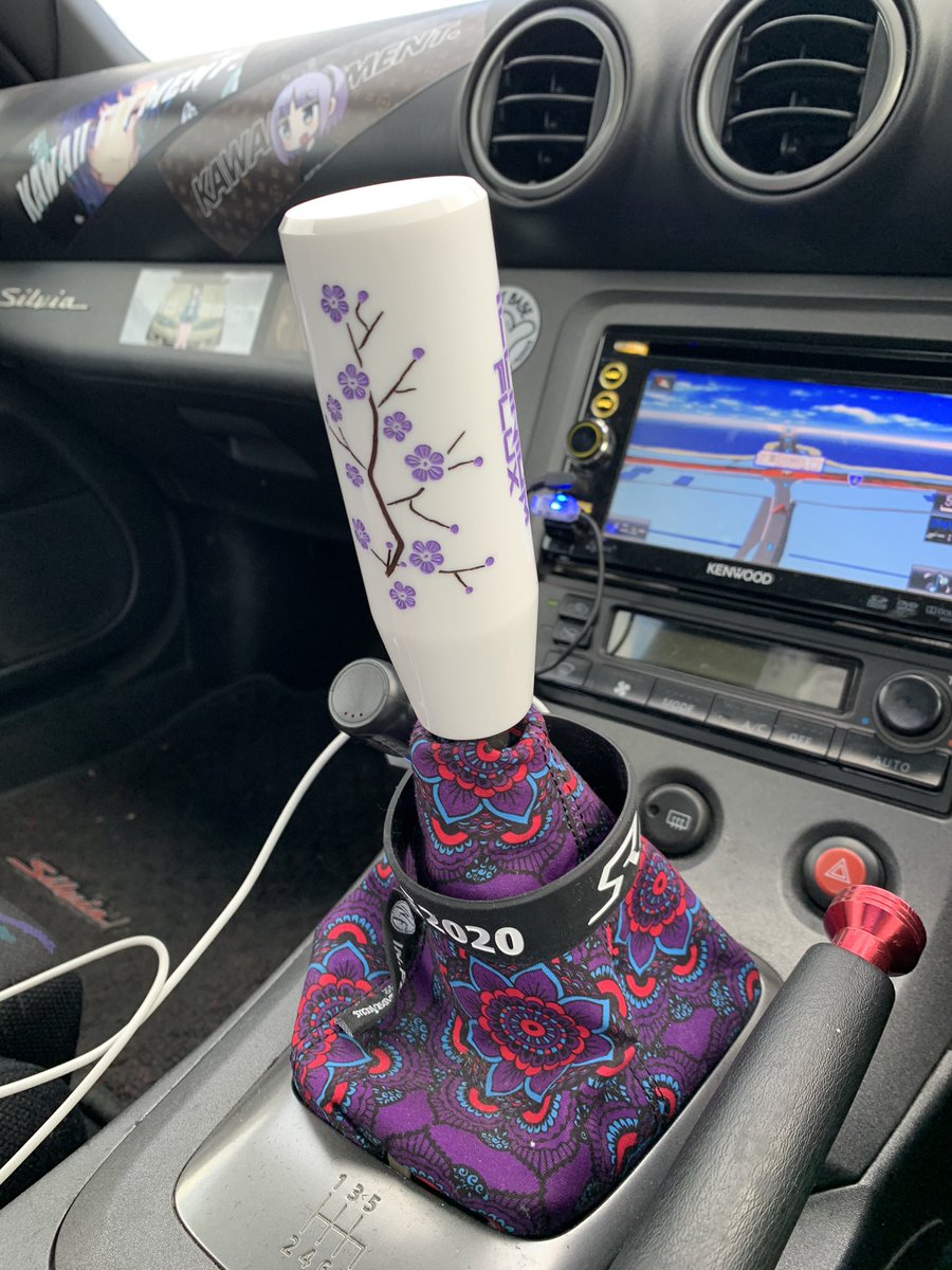 ILLINIUM FLUX ブルー 青 シフトノブ USDM 汎用 AT MT 