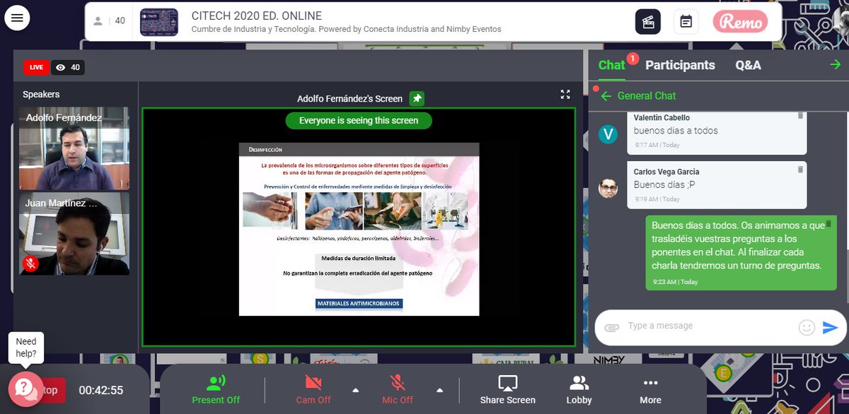 conectindustria's tweet image. 🔛 #CITECH2020 | ¡Únete a la jornada online de @Citech_es! En directo Adolfo Fernández del @NanoCINN.

Inscríbete: live.remo.co/e/citech-2020-…