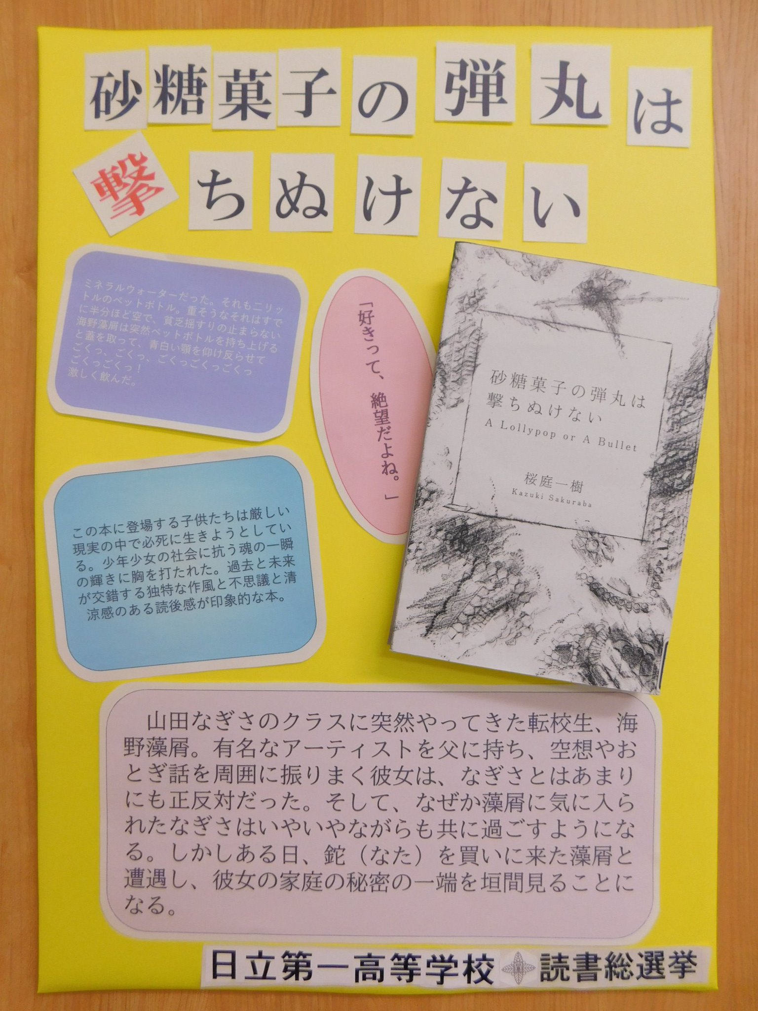 ブックエース 営業時間は固定ツイートで A Twitter 高校生読書総選挙 投票受付中 参加高校の総選挙1本パネルのご紹介 本日は 水戸第二高校 アーモンド ソン ウォンピョン 祥伝社 下館工業高校 ソードアート オンライン 川原礫