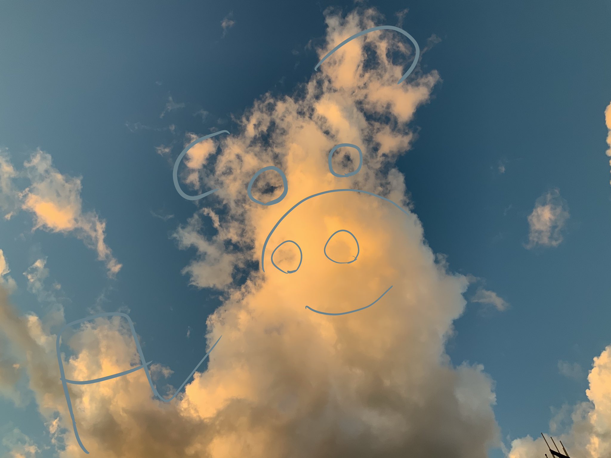 Nihonbare モーー 牛 雲 綺麗な雲 イラスト T Co Wdwp4ffsnv Twitter