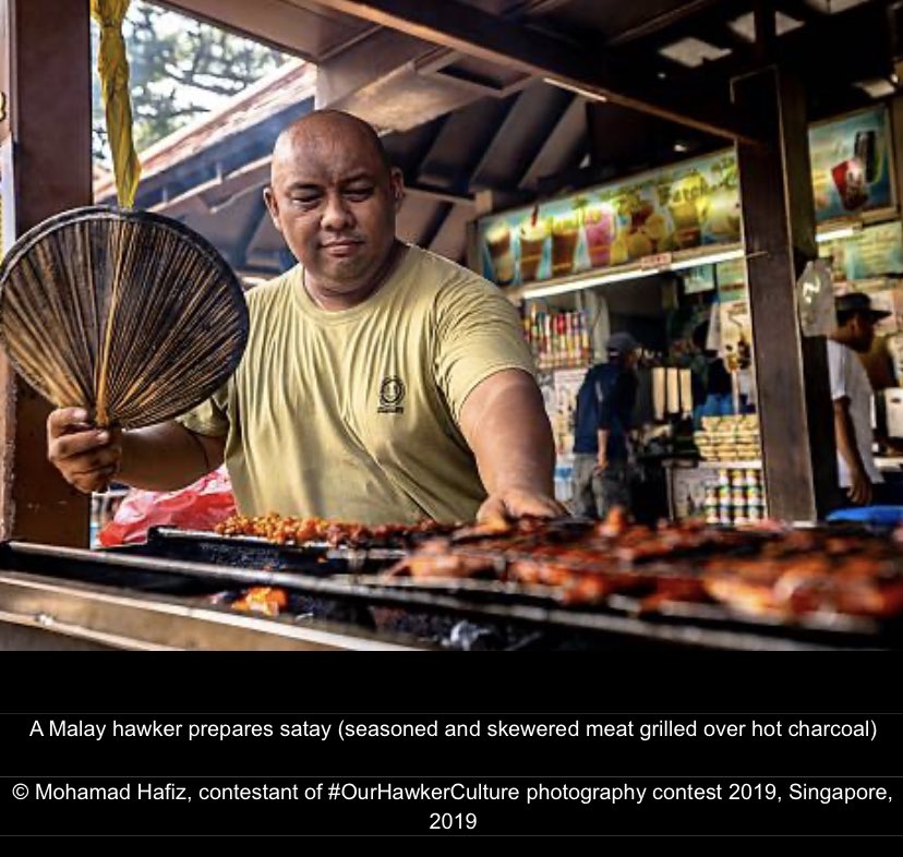 ItalyinSG's tweet photo. 🇸🇬 #Singapore #Hawker culture, community dining and culinary practices in a multicultural urban context, officially inscribed on the @UNESCO Representative List of the #IntangibleHeritage of Humanity! Congratulations👏
#OurHawkerCulture #unesco #food https://t.co/d7SUC1Puh6