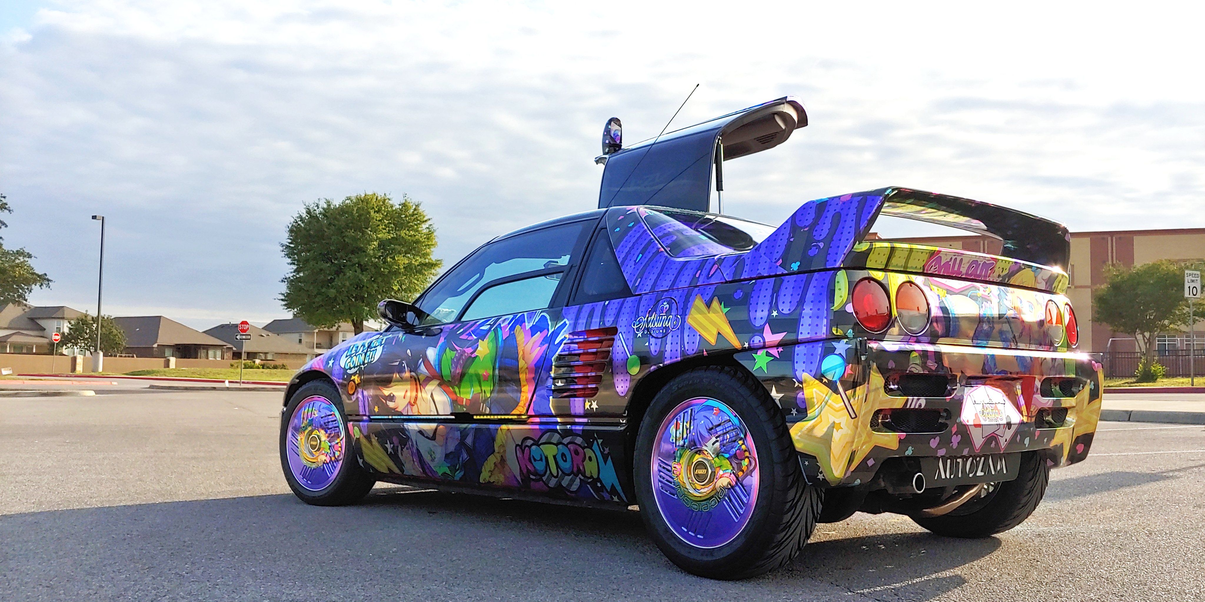 Itasha Week公式 Pr クロムメタリック痛車はカッコイイ Az 1とぴこぴこぐらむ先生のイラストはかわいいです だから このテーマ決めた 太陽のリフレクションは眩しい みなさんがリアルで見て欲しいです よろしくお願いします Iwcsリモート