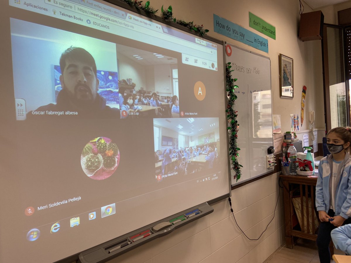 lolalm42's tweet photo. @carmelitestgn #PRIC A tercer de primària participem en un taller virtual. #MIRADESDELMÓN. Juntament amb #OPENARMS https://t.co/KzK0ae1qmW