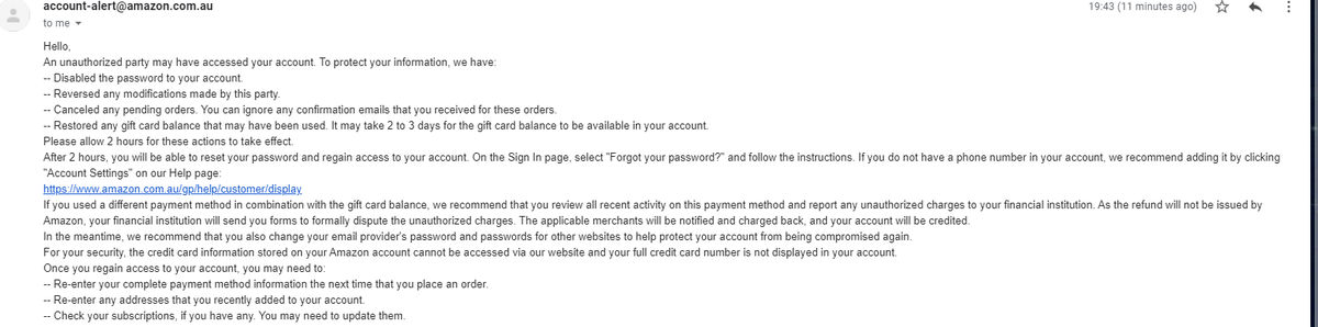 Jalyn's tweet photo. Twice now I just tried to buy an amazon gift card for a Christmas gift. I have 2 locked amazon accounts instead. Thanks #Amazon  #fail https://t.co/I8pkBxN3Dv