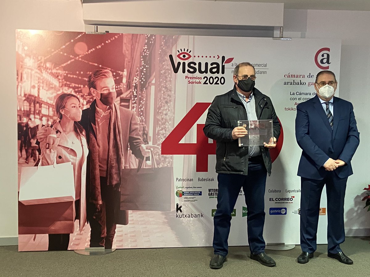 camaradealava's tweet photo. ‘Casa Taida’ se lleva el premio al “Comercio en Zona Rural” 🏡🏡
#PremiosVisual2020 #VitoriaGasteiz #Álava https://t.co/oUwgyV7oZz
